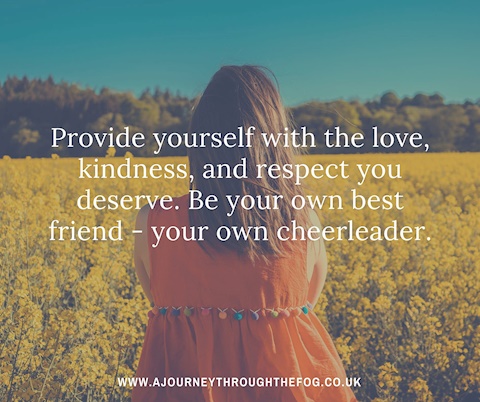Be your own cheerleader