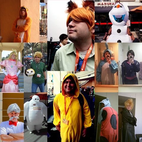 Cosplay Collage of cosplays that I've already done