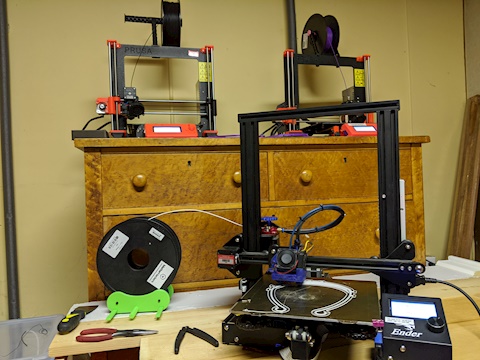 Makerspace printers relocated