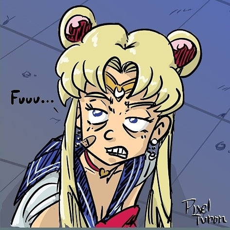 SailorMoon is tired of your shit