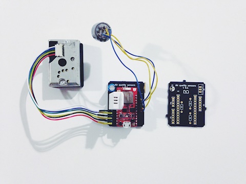 Arduino/BLE air quality sensors