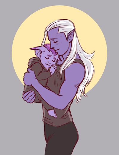 Lotor is a dad!