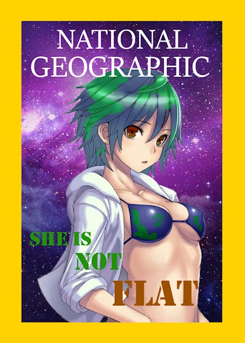 National Geographic - She is not flat