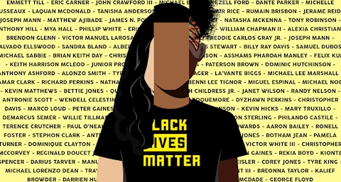 BLM for Diversity Avatar Stickers