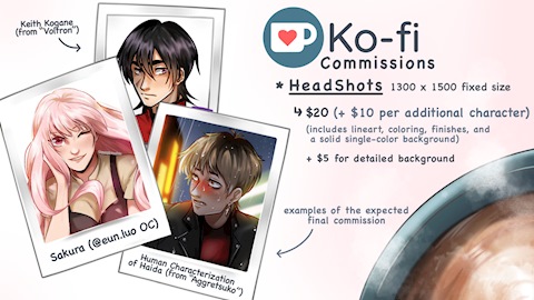 Ko-Fi Commissions are now available!