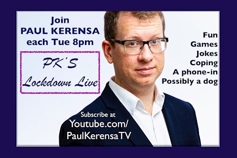PK's Lockdown Live - Every Tue 8pm