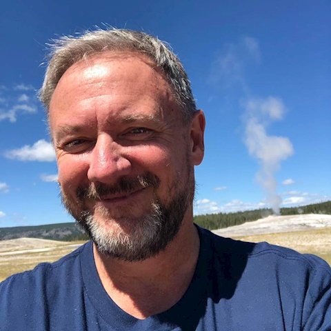 Harlin at Yellowstone.