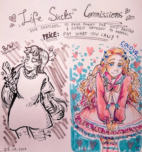 Laptop fund commissions!