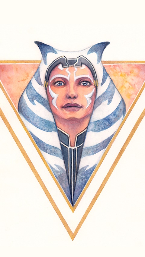 Ahsoka: phone background