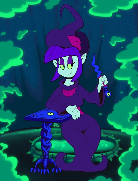 Lacy the witch