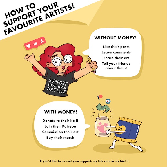 How To Support Your Favourite Artists!