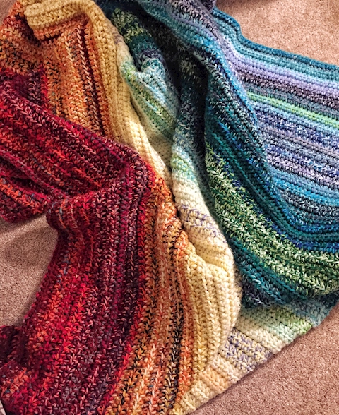 The Easy Weighted (Rainbow) Blanket