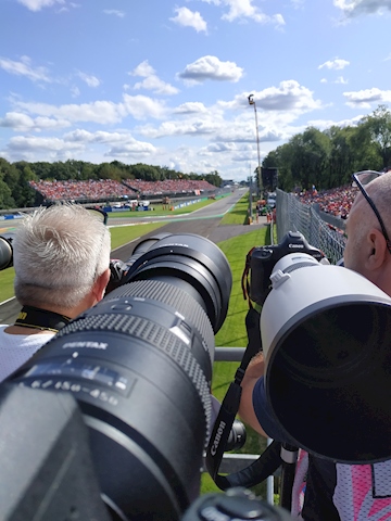 Shooting at Monza F1