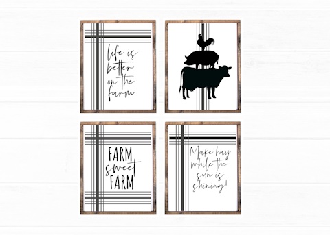 Free Printable Farmhouse Wall Art