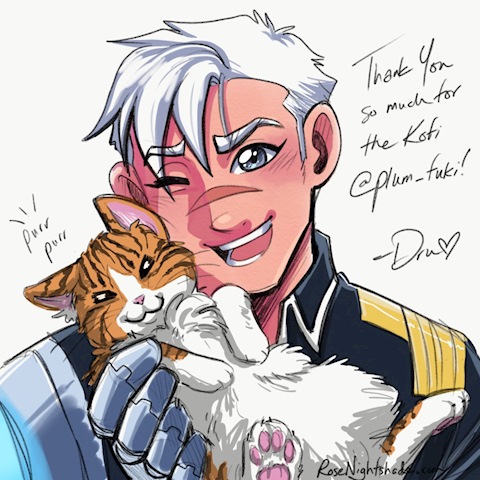 Shiro with Oliver for shadowedplums