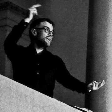 Conducting at St George's, Bloomsbury, 2018