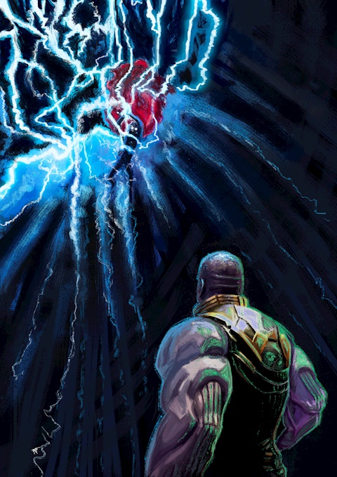 Thanos vs Thor