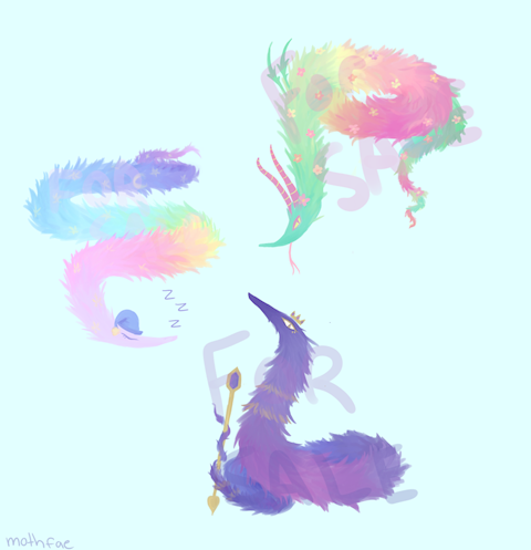 Worm on a String Adopts! 15usd each