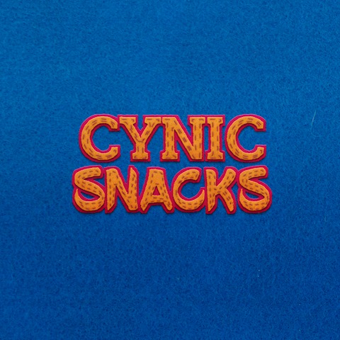 Cynic Snacks Logo - Felt