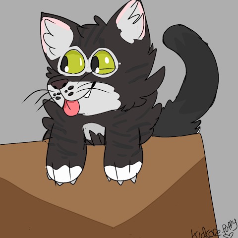 Kitty I made for a commissioner!