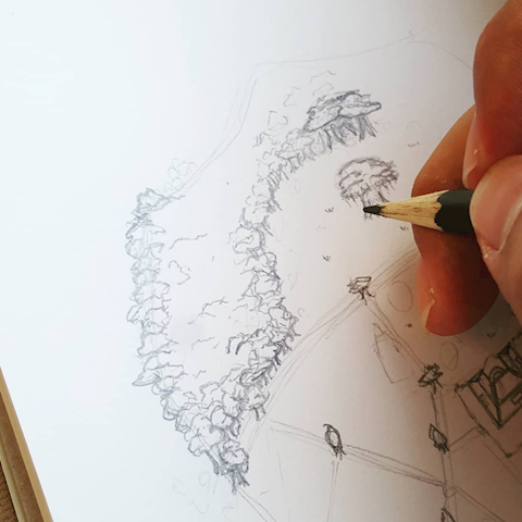 Creating the Map for my Fantasy Adventure!