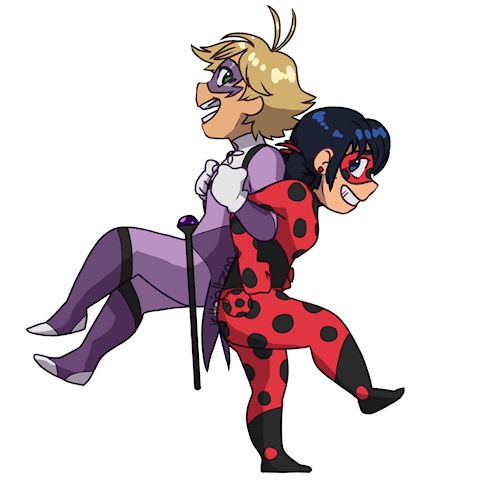 Ladybug and Chat Noir fanart - Ereidiam's Ko-fi Shop - Ko-fi