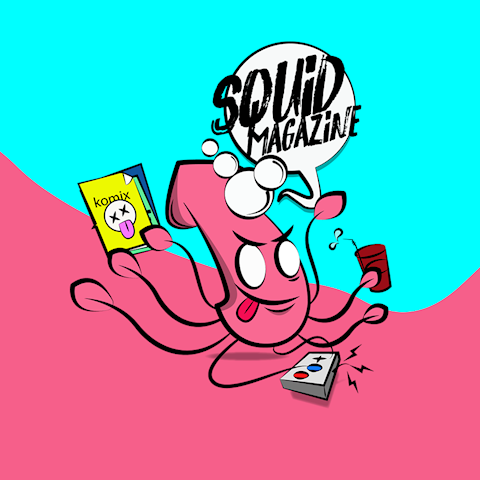 Squid Magazine Mascot