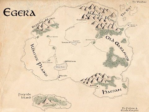 Egera Map