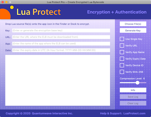Lua Protect (Mac in Light Mode)