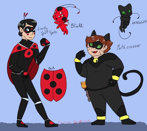 Ladybug and Chat Noir fanart - Ereidiam's Ko-fi Shop - Ko-fi