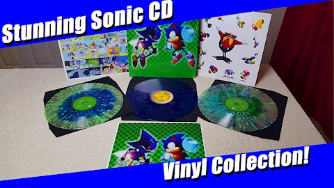 Sonic CD Vinyl Collection Unboxing & Review