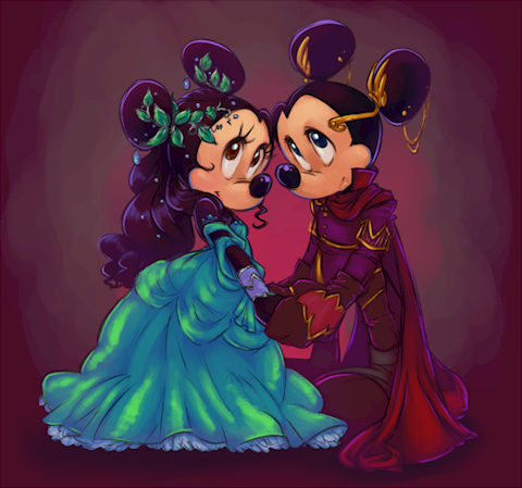King and Queen (Mickey and Minnie Mouse)