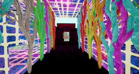 Neon Tree Hallway