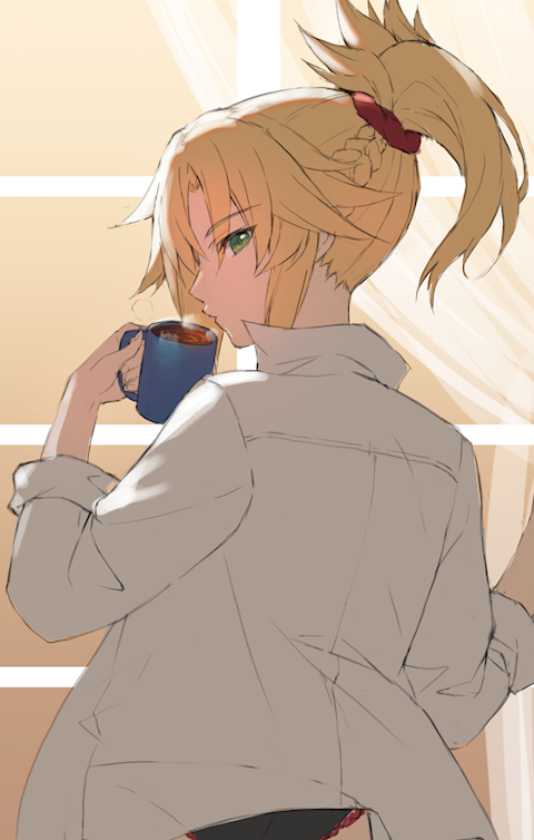 Morning coffee with Mordred