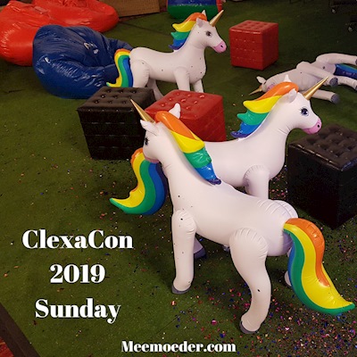 ClexaCon 2019 Sunday vlog (WayHaught panel) 