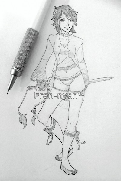 Sketch for Shiru