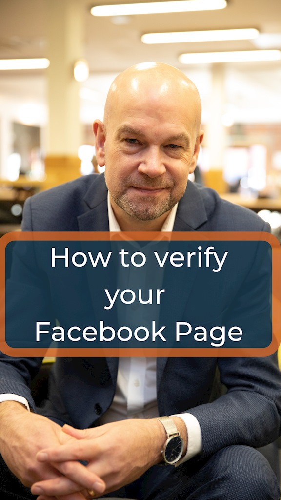 How to verify your Facebook Page