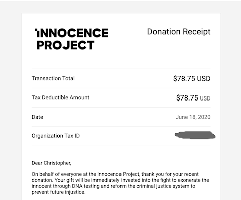 Second round of BLM Donations