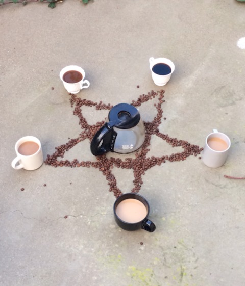 My morning ritual...