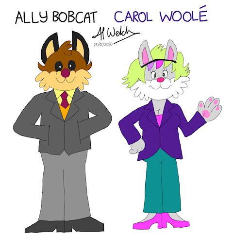 Meet Ally Bobcat and Carol Woole
