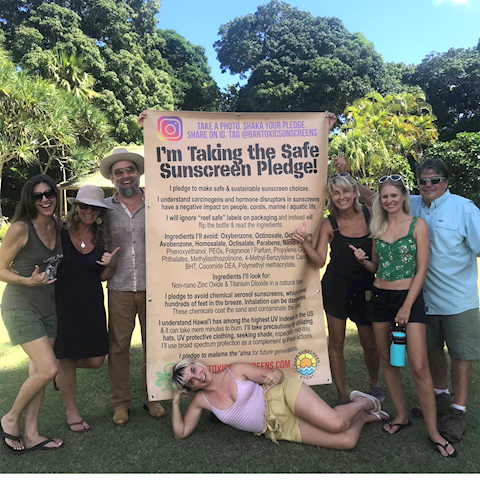 Our first Safe Sunscreen Event - Kauai Folk Fest