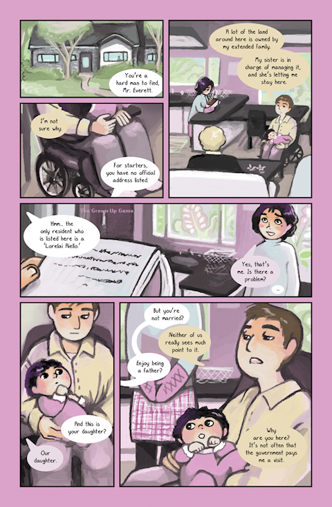 Lost Time issue #2 page 1