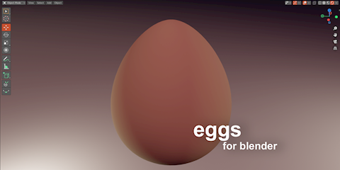 Egg Object for Blender