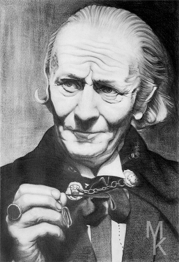 First Doctor (Pencil on Paper)