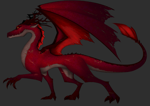 [Design] dragon AU Alastor
