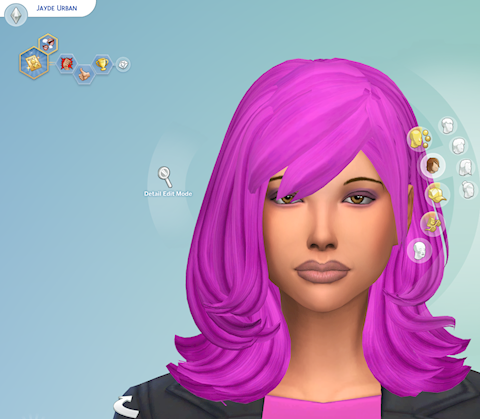 WIP Jayde from The Urbz for Sims 4