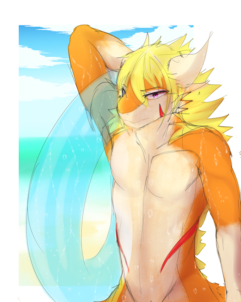 Let's go to the beach! uwu!!