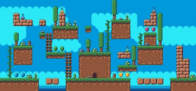 Check out our Nature Platformer Tileset! 100 FREE!
