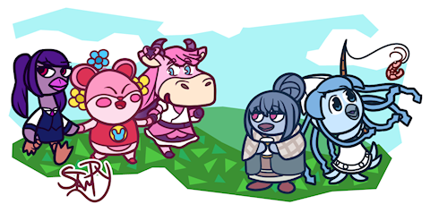 Animal Crossing crossover batch 2