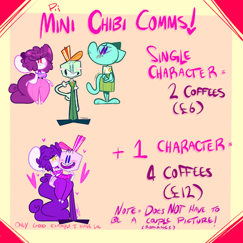 chibi comms are open for a limited time!